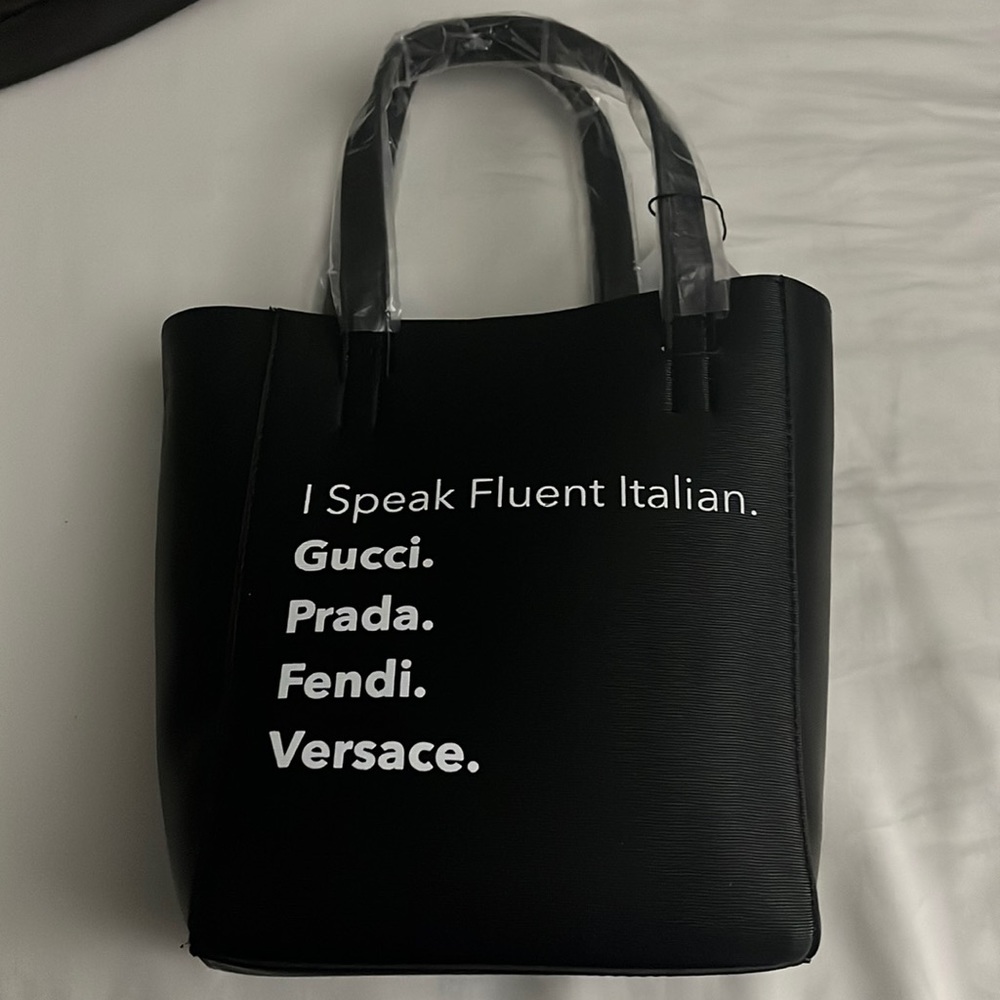 NWT Designer Lover Tote Bag